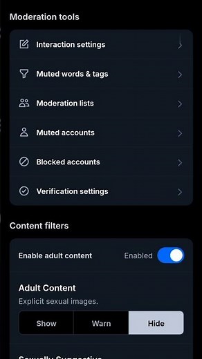 How to Enable Adult Content in Bluesky Application