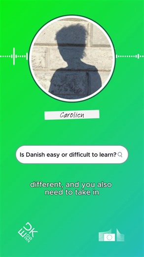 🇩🇰🗣️ Is Danish easy or hard to learn? For Carolien, getting started was surprisingly easy thanks to her background in Germanic languages. The real challenge? Mastering the pronunciation and specialised vocabulary! 🎧 How did she manage? Listen to the audiogram to hear her full experience! #EU2025DK #Interpreting4EU | EU Interpreters