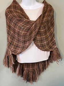 Handwoven Alpaca Möbius Shawl - Etsy