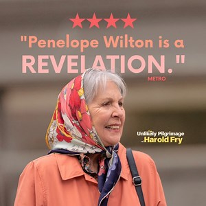 Penleope Wilton plays Maureen Fry in THE UNLIKELY PILGRIMAGE OF HAROLD FRY. See her wonderful performance at an advance screening this weekend. Only in cinemas June 8. #HaroldFryFilm #PenelopeWilton | Transmission Films