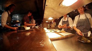 Sneak peek at the pass on a busy #Friday lunch service at The Jugged Hare | Montcalm Brewery