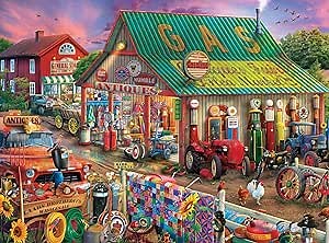 Buffalo Games - Eduard- Antique Market - 1000 Piece Jigsaw Puzzle For Adults -Challenging Puzzle Perfect for Game Nights - Finished Size is 26.75 x 19.75
