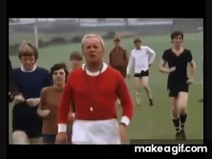 Kes - football match on Make a GIF