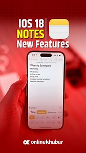 Goodbye to boring notes! 🤷‍♀️📝 Discover how to organize and highlight like a pro! 🎨✍️ With these amazing tips, you can create collapsible sections, highlight text with vibrant colors, and even transcribe voice notes effortlessly. 👉Follow #oktech and #onlinekhabar for such cool tech updates! #okreels #ios18 #iphonehacks #notes #techsavy #apple #ios #iphone #techtips | OnlineKhabar