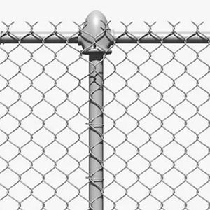[Hot Item] Galvanized Chain Link Wire Mesh Fence/ISO and Ce Galvanized Chain Link Fecing