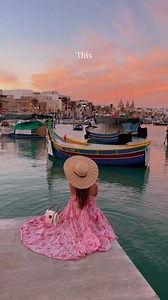 Save this location for the most charming views in Malta 🤍 📌 Marsaxlokk Harbour, Malta 🇲🇹 [📽️ https://bit.ly/3EWT2FN] #VisitMalta #ExploreMore | Visit Malta