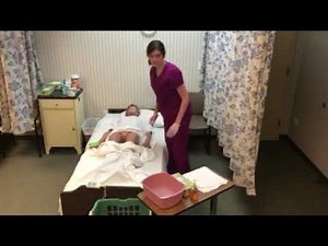 How To Clean a Foley Catheter for a Female Patient- Nursing Skills