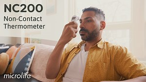 Microlife Non-Contact Forehead Thermometer, No-Touch Temps for Baby, Kids and Adults