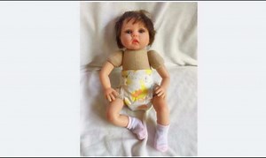 Reborn Baby Dolls Diapers for 18-24 inch Newborn Girl Clothes Boy Accessories 6-Piece Pack Reusable