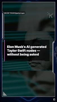 Elon Musk's AI generated Taylor Swift nudes — without being asked #Grok #AI #TaylorSwift #nudes