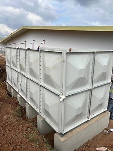 [Hot Item] Selectable FRP Panel GRP Water Storage Tanks Portable Water Tank