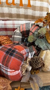 1.1K views · 18 reactions | Just give me all the pumpkins! We've got them in plaid, braided jute, some that look like wood, some that look like they came right off the pumpkin patch...in garlands, wreaths, and lots of colour choices! | Rustic Ranch Furniture LTD | Facebook