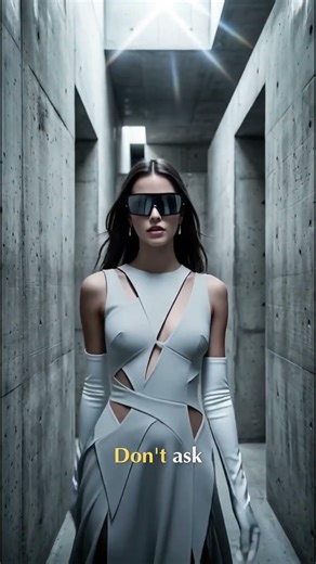 Avant-Garde Fashion Meets Post-Apocalyptic Forest #shorts
