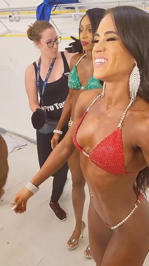 1.8K views · 4 comments | The Pro Tan Chicas are professional and FUN! If you’re getting spray tanned by our trained team of amazing Chicas, you know you’ll be in good hands… and likely get in a laugh or two!浪 For all of your Competition Tanning needs, Go with the Pros @protan_official! Schedule your next Competition Tan or buy your DIY Tanning Products at PROTANUSA.com (link in bio)! Don’t Step On Stage Without It! | Pro Tan | Facebook