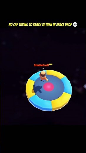 Mr No Cap Trying To Reach Saturn In Space Drop 💀 Stumble Guys 0.86.1 Update 🔥