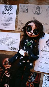 Custom Coraline doll and packaging! 🖤 #coraline #coralinedoll #buttoneyesdoll #artdoll #artdoll #customcoraline | Souls of Beldam