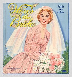 Vintage Paper Dolls Heres the Bride,printable Digital Pdf - Etsy