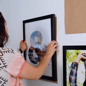 11K views · 44 reactions | Ever wonder how people hang their photos so perfectly? Watch this handy gallery wall DIY video to learn how you can, too: https://youtu.be/-pX6WD-EwZY | Adobe Photoshop Elements & Premiere Elements | Facebook
