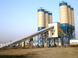 [Hot Item] China Factory Supply Concrete Mixing Plant for 20 Cubic Meter Storage Silo