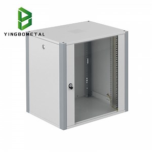 [Hot Item] Perforated Sheet Metal Aluminum Enclosure Case 1DIN Server Rack Cabinet Network 16u