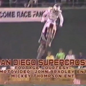 1.7K views · 49 reactions | 1988 San Diego Supercross Action!  Check out this classic footage from the legendary 1988 season. #Supercross #ThrowbackMoto #80sMoto | Motocross Qc | Facebook