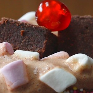 Boozy Brownie Milkshake | Twisted