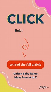 Unisex Baby Name From A to Z Read the full article bit.ly/49khAWm | Mom.com | Facebook