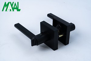 [Hot Item] Maxal Zinc Alloy Matt Black Privacy Function Heavy Duty Leverset Door Lock