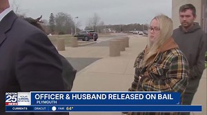 Plymouth police officer and her husband facing multiple child rape charges, released on bail