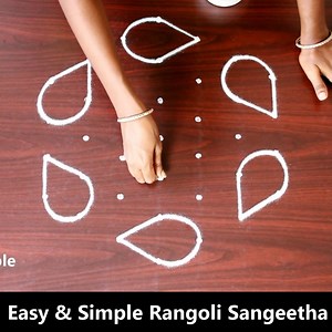 338K views · 4.8K reactions | Krishna Jayanthi Special Easy Rangoli | 7X4dots Gokulastami Special Kolam| Janmashtami Rangoli Designs #rangoli #kolam #muggulu #design #art #artist #artwork #rangolidesigns #rangoliart #arthistory #rangoliart #Indianart #mandalaart #simplerangoli #easyrangoli #awesomerangoli #simplerangolisangeetha | Easy & Simple Rangoli Sangeetha | Facebook