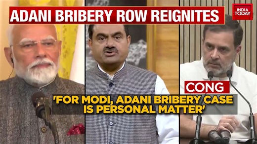 PM Modi questioned on Adani bribery in U.S. Watch this report. #PMModi #ITVideo #Adani #AdaniIssue | Rahul Gautam | India Today