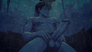 Erotic Male Audio: Watching Me Jerk Off After Our Shower
