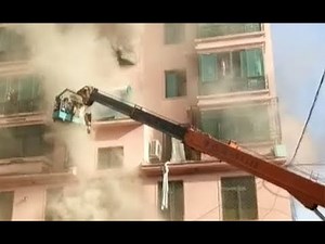 Crane Driver Saves 14 Lives in Northeast China Fire