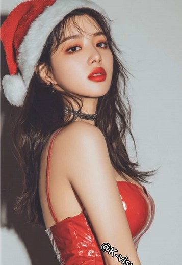 메리크리스마스 산타걸과 함께하는 즐거운 순간