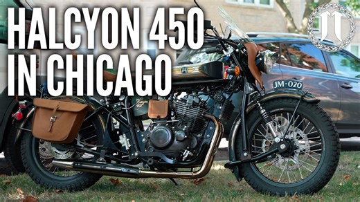 5.6K views · 184 reactions | Based in Chicago, Mike uses his Halcyon 450, along with his other motorcycles, to escape the chaos of the city and clear his mind. #motorcycle #craft #custom | Janus Motorcycles | Facebook