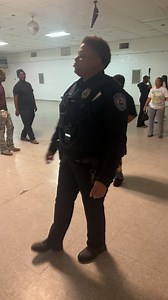 465K views · 16K reactions | Not all cops are bad ppl. Life is so much better when you dance and that’s why we wanna thank local law enforcement officer Jay Will for keeping us safe while we practice and even joining in with us. He’s also the CEO of Dwn NDirty Steppaz social club ‍♂️ #facebookreelsviral #recklessriders #bootsontheground #linedanceclass #policeareheros | Bee Chelsee | Facebook