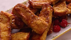 Start your day off right with my delicious easy to make French Toast Sticks recipe. Enjoy! 👨‍🍳 | Preppy Kitchen