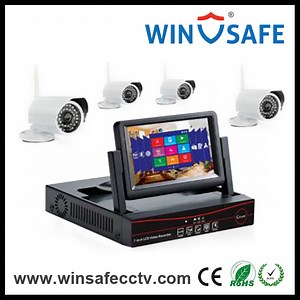 [Hot Item] Home Security Video Recorder CCTV 4CH NVR Kit IP Camera
