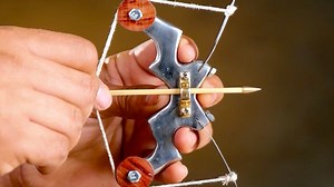 DIY bows made of scrap metal and from PVC pipe | Wood Mood