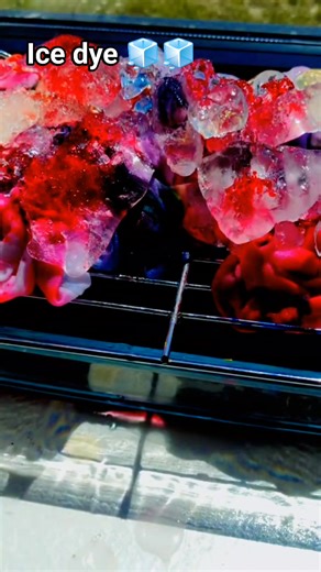 Ice dye scrunch..🧊🧊🧊 Easy step for dye #everyoneシ゚ #followersシ゚ #highlightsシ゚ #handmadetiedye #reelsviralシfb #fyfbreels #tiedyetutorial #icedye | Jayrel Ybañez Golez