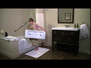 Young Boy Using Quick Tub® - So Simple