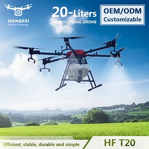 [Hot Item] Remote Control Agri Agro Agricultural Farm Fogging Sprayer Uav 20L Electrically Power Agriculture Drone with Optional Centrifugal Spraying Nozzles