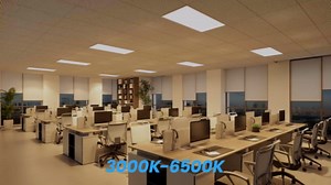 12 Pack 2x4 LED Flat Panel Light, Dimmable Office Kitchen Recessed Drop Ceiling Light Fixture, 9100LM,Switchable 5 CCT 3000K/4000K/5000K/5700K/6500K & 5 Wattages 30W/40W/50W/60W/70W