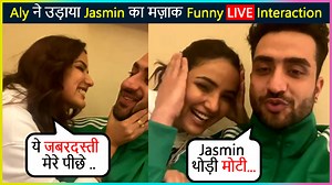 The Love Birds Jasmin Bhasin & Aly Goni are super excited for their upcoming song Tera Suit as they came LIVE where they were talking about Bigg Boss 14,fans fights & much more. | Telly Masala