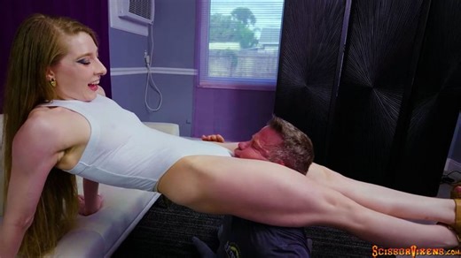 'MY LEGS ARE DEADLIEST WHEN WRAPPED AROUND YOUR NECK!' featuring Saturn in Full HD! | Clips4sale