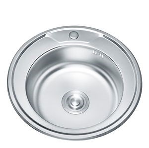 [Hot Item] SUS304 Stainless Steel Sink Single Slice Slim Washing Sink