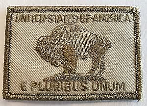 Buffalo Nickel Tactical Patch - Tan