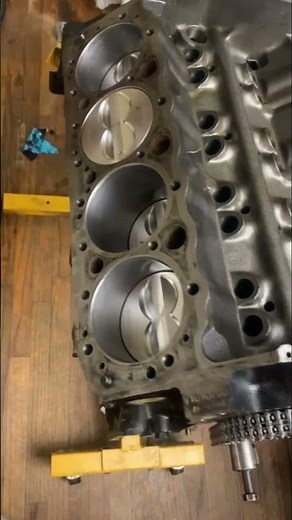 350 SBC Dining Room Engine Rebuild