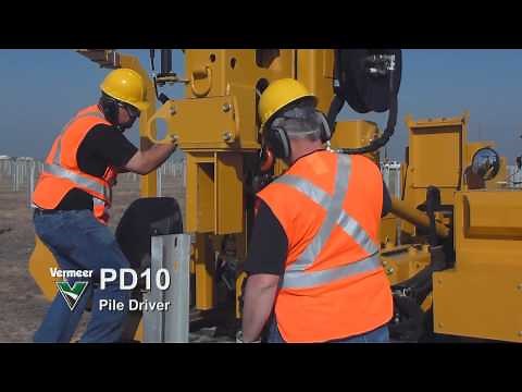 PD10 Pile Driver View #3 | Vermeer