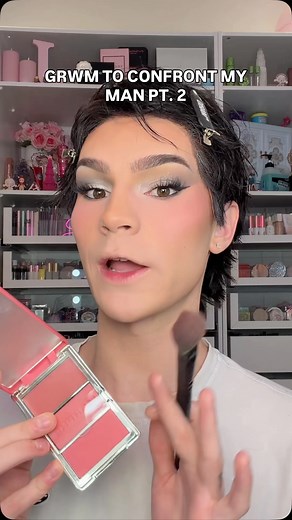 70K views · 6.1K reactions | Do we think this wig will win him over!?  #grwm #storytime #lgbt #makeup #makeuptutorial | jessejaggers | Facebook